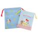  Hello Kitty 2P мешочек комплект сумка теннис Sanrio герой товары 