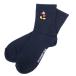  Disney женский носки женский one отметка вышивка Ame li blow носки темно-синий Mickey Mouse uiks[ почтовая доставка возможно ]