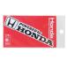 da ikatto наклейка Honda 4 колесо Logo винил стикер Powered by Honda 1983-1992 автомобиль zenelaru стикер 