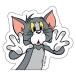  Tom . Jerry товары da ikatto наклейка герой peta. стикер 