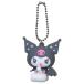  черный mi Sanrio герой брелок для ключа PVC эмблема . покупка 