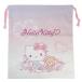  Hello Kitty мешочек L Sanrio сумка герой розовый 