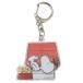  Snoopy кольцо для ключей вращающийся брелок для ключа собака house Peanuts ka Mio Japan . покупка 