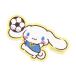  Cinnamoroll Sanrio герой da ikatto наклейка стикер часть . серии футбол часть . покупка 