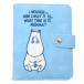  Moomin футляр для карточек паспорт кейс Moomin паспорт кейс Северная Европа круг .