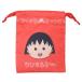  Chibi Maruko-chan лента мешочек сумка аниме герой лицо . покупка 