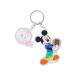  Mickey Mouse 2 полосный акрил брелок для ключа Disney кольцо для ключей герой DREAM TRAVEL Saitama префектура . покупка 