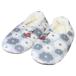  Moomin салон обувь салон покрытие цветочный принт принт little mii вышивка M серый 23-25cm тапочки теплый Северная Европа uiks