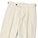 BERWICH[ bell wichi] two плиссировать брюки SCOTCH GT1311X CHALK хлопок "теплый" белый 
