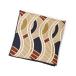 Holliday&amp;Brown[ Hori te- and Brown ] chief 38528 3 двойной принт шелк geo me Trick бежевый × белый 