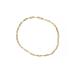 MARAMCS[ma Ram ks] ножной браслет MICRO RECTANGLE ANKLET латунь 14 золотой обивка Gold 
