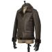 EMMETI[emeti]B-3 type мутон блузон ORWELL SP MOUTON FANGO мутон grayish Brown 