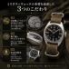 �~���^���[�E�H�b�` �����Y �r���v �p�C���b�g�E�H�b�` �N�H�[�c�� 36mm ������ SEIKO VH31 �T�t�@�C�A�K���X 20�C���h�� NATO�x���g �J�[�L STEELFLIER SF745 �֘A�摜1