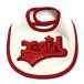  распродажа [50%OFF] baby смешанные товары * bib " X-girl stage z" Logo SaGa la вышивка нагрудник слоновая кость (05)