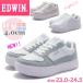  женский спортивные туфли толщина низ EDWIN Edwin легкий белый подошва casual No.4324