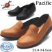  made in Japan lady's slip-on shoes wide width 4E Pacific Pacific cutter Loafer super light weight hallux valgus No.396