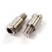  удлинение адаптор 35mm M14 P1.0 Ohlins соответствует подвеска нержавеющая сталь 2 шт стружка (процесс образования во время фрезеровки) мотоцикл custom детали серебряный 