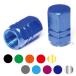  wheel tire aluminium air valve air valve cap 2 piece set 