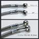 �X�e�����b�V�� ���� �u���[�L �N���b�` �z�[�X �o�C�N ATV �o�M�[ �g���C�N �o���W���[ 10mm �X�g���[�g��20�� 550mm~1000mm �֘A�摜1