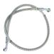  oil pressure brake hose stain mesh 865mm banjo adapter 10mm 20° springs clear coating bike ATV 4 Wheel Buggy 