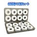  device to coil fishing circle shape bobbin spool 16 piece fishing line storage device to coil line to coil EVA case attaching fishing gear Harris . habit . attaching difficult 