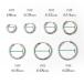 �t�[�v�s�A�X �{�f�B�s�A�X �����Z�b�g �����A�����M�[ �Ή� 8mm ~ 20mm 18G �T�[�W�J���X�e�����X �����ςȂ� �����Y ���f�B�[�X �����O �֘A�摜3