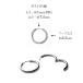 �t�[�v�s�A�X �{�f�B�s�A�X �����Z�b�g �����A�����M�[ �Ή� 8mm ~ 20mm 18G �T�[�W�J���X�e�����X �����ςȂ� �����Y ���f�B�[�X �����O �֘A�摜4