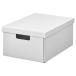 IKEA Ikea место хранения box крышка имеется белый 25×35×16cm m10596924 FJADERHARVfi. Dell Hal vu