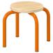 IKEA Ikea детский табурет из дерева / orange m10598975 GREJSIMOJS серый simo стул 