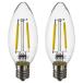 IKEA �C�P�A LED�d�� E17 250���[���� �V�����f���A/�N���A  2 �s�[�X m50591439 SOLHETTA �\�[���w�b�^