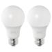 IKEA �C�P�A LED�d�� E26 485���[���� ���` �I�p�[���z���C�g  2 �s�[�X m70591481 SOLHETTA �\�[���w�b�^