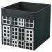 IKEA �C�P�A �{�b�N�X �u���b�N/�͗l���� 33x38x33cm m70610187 DRONA �h���[�i