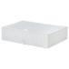 IKEA Ikea кейс для хранения белый / черный 71x 51x18cm m80621543 STUKs палец на ноге k