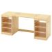 IKEA Ikea стол полки имеется свет белый stain сосна 124x 44x53cm s39613937 TROFAST Toro быстрый 