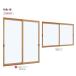 ץޡU 㤤 2 Low-Eʣإ饹 / 5mm+A10+3mm  W1,0011,500mm  H332800mm YKKAP  