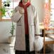 [ повторное поступление ][ бесплатная доставка ] стеганое полотно × шерсть style пальто M-LL 3 цвет средний хлопчатник длинный рукав женский внешний пальто осень-зима подкладка есть стеганый пальто шерсть распределение цвета переключатель 