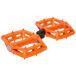 ǥॢ(DMR) V6 PLASTIC PEDAL CRO-MO AXLE ORANGE