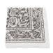  не использовался SOFTMACHINE soft машина бандана ROSE FILL BANDANA 20TH ANNIVERSARY 55×55cm rose рисунок белый 28009584