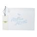  прекрасный товар MAISON KITSUNE mezzo n лисица сумка JU05335LC0033 Flat Zip клатч кожа белый 61005004
