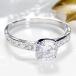 pt900 ダイヤモンド ダイヤ リング 指輪 大粒 最高級 1.18ct csr0152