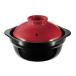  pearl metal small Cook ceramics made .. saucepan 5 number red [ gas fire exclusive use ] L-1811