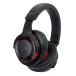  Audio Technica SOLID BASS noise cancel ring wireless headphone deep bass high-res sound source correspondence maximum 30 hour reproduction black red ATH