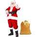 [Formemory] Santa Claus costume thick for adult sun ta cosplay Christmas costume reindeer gorgeous 8 point set man long sleeve party 