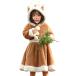 [DECEED] reindeer cosplay child pretty sun ta costume play clothes thickness . soft large size long sleeve winter direction girl sun octopus s One-piece 
