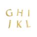 DIY ���^�[ �i���o�[ �啶�� �S�[���h �^�J 23mm�@GHIJKL ���[���� �l�R�|�X