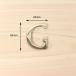 DIY ���^�[ �i���o�[ �啶�� �A���t�@�x�b�g 45mm �^�J GHIJKL ���[���� �l�R�|�X �֘A�摜1
