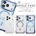 iPhone18pro/17Pro �P�[�X �X�g���b�v�z�[���t�� Magsafe �񂩂� ���|�� �΂߂��� 4�z�[�� �V�����_�[�X�g���b�v �X�}�z�V�����_�[ �A�C�t�H��18�v��/17�v���Ή�