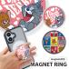  Tom . Jerry магнит рукоятка MagSafe соответствует смартфон кольцо смартфон подставка симпатичный герой дизайн 