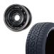 215/70R16 TOYO TIRES OPEN COUNTRY A/T3 WL(�z���C�g���^�[)&UNIONRIM TX 16�~6J �}0 139.7 5H MB/MSC(�}�b�g�X���[�N�N���A) 1�{���i