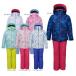  лыжи одежда старый модель PHENIX Phoenix Kids Snow Crystal Kid's Two-Piece PS9H22P77 детский верх и низ в комплекте 